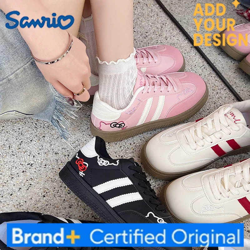 Sanrio Cute Embroidered Womens Sports Shoes Non-slip Spring Autumn Ladies Casual Tennis Shoes Sweet Versatile Women School Sneakers H251223