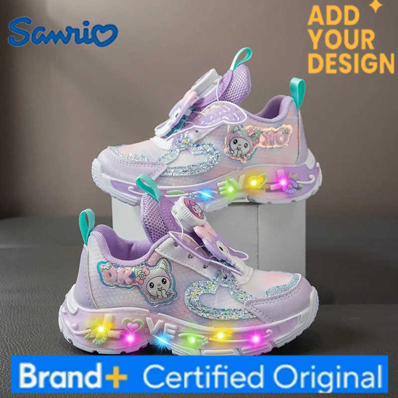 Sanrio Hot Girl My Melody Kawaii Fashion Spring and Autumn Seasons Sneakers Student Anime Cartoon Child Casual Shoes New Style H251223