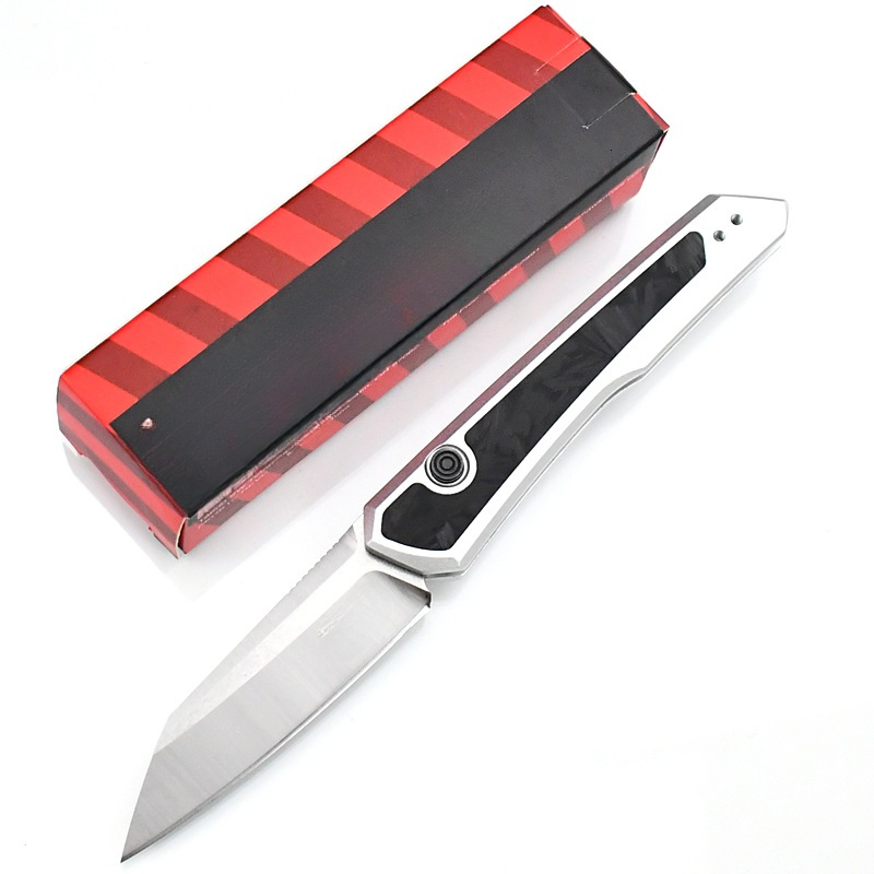 KS 7050 pocket folding knife edc multitool T6 Aluminum Inlaid Carbon Fiber Handle Survival selbstverteidigung tactical knives