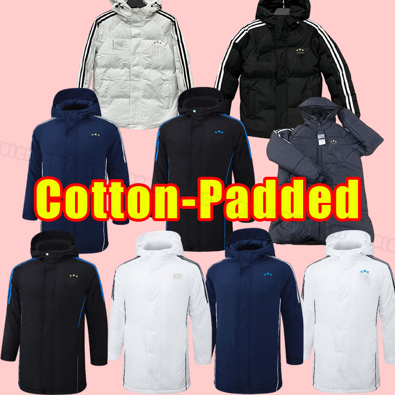 Cotton-Padded Hooded Jacket 25 26 Argentina Soccer tracksuits DYBALA MESSIs 2025 2026 LAUTARO MARTINEZ DI MARIA Football Shirt long sleeve jacket set coat training