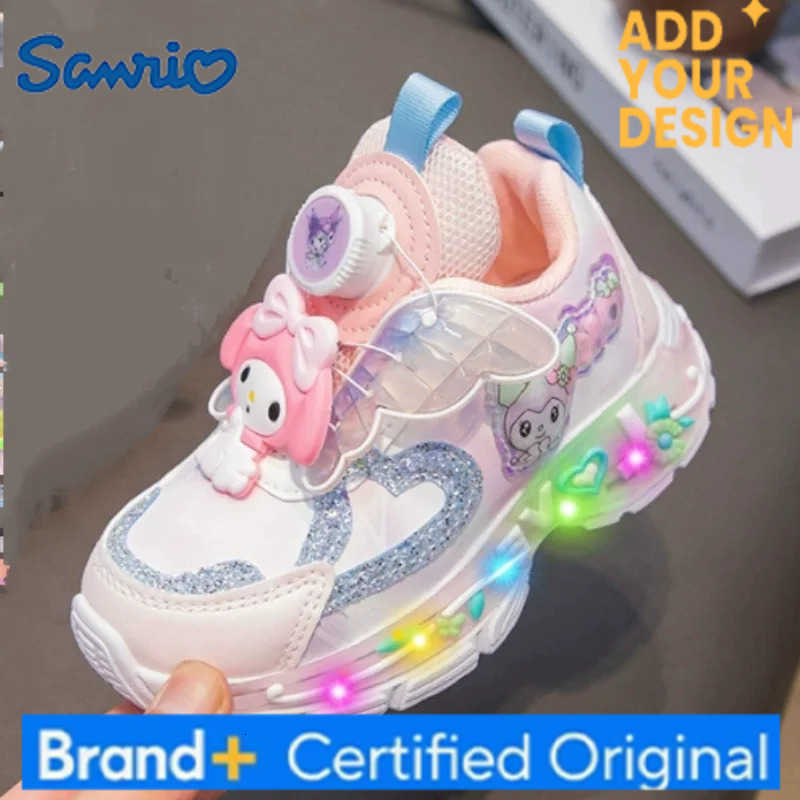 Sanrio Hot Girl My Melody Kawaii Fashion Spring and Autumn Seasons Sneakers Student Anime Cartoon Child Casual Shoes New Style H251223