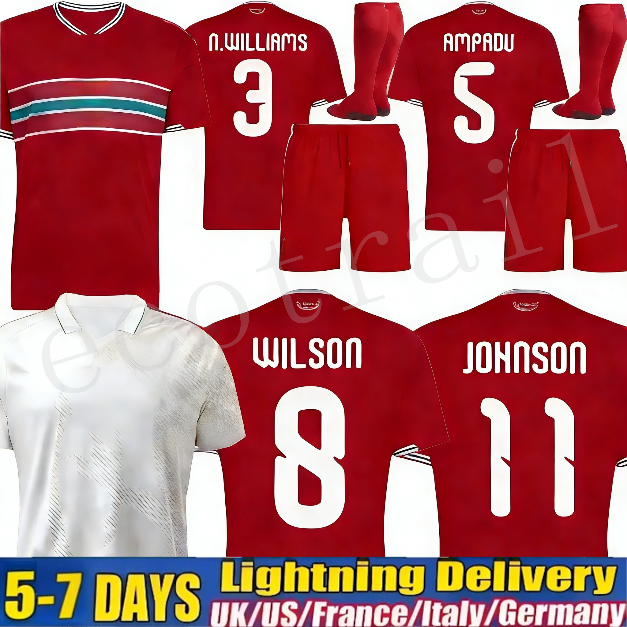 2026 World Cup Wales soccer jerseys JAMES BALE Men Home Away goalkeeper Training fans player Welsh football shirts JOHNSON N.WILLIAMS RODON T.ROBERTS MOORE THOMAS