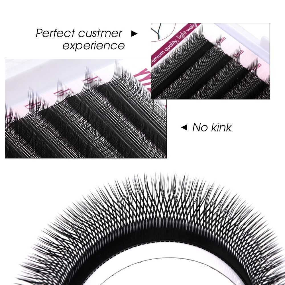Fadvan Double Tips YY Shape Black Brown Eyelashes Extensions C/D/L/LU/L High Quality Individual Lashes Volume Eyelashes MakeupT251223