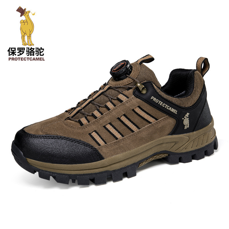 New design Shoes Paul Camel New Waterproof Fashionable Outdoor Hiking Shoes, trekking shoes, anti-slip and durable casual shoes free shipping