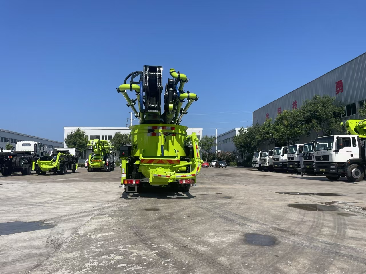 Truck Mounted Boom Concrete Pump | Large Long Boom New Used Models for Construction