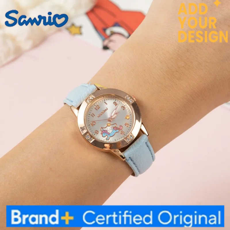 Sanrio Rose Gold Diamond Belt Watch Ladies Quartz Watch H251223