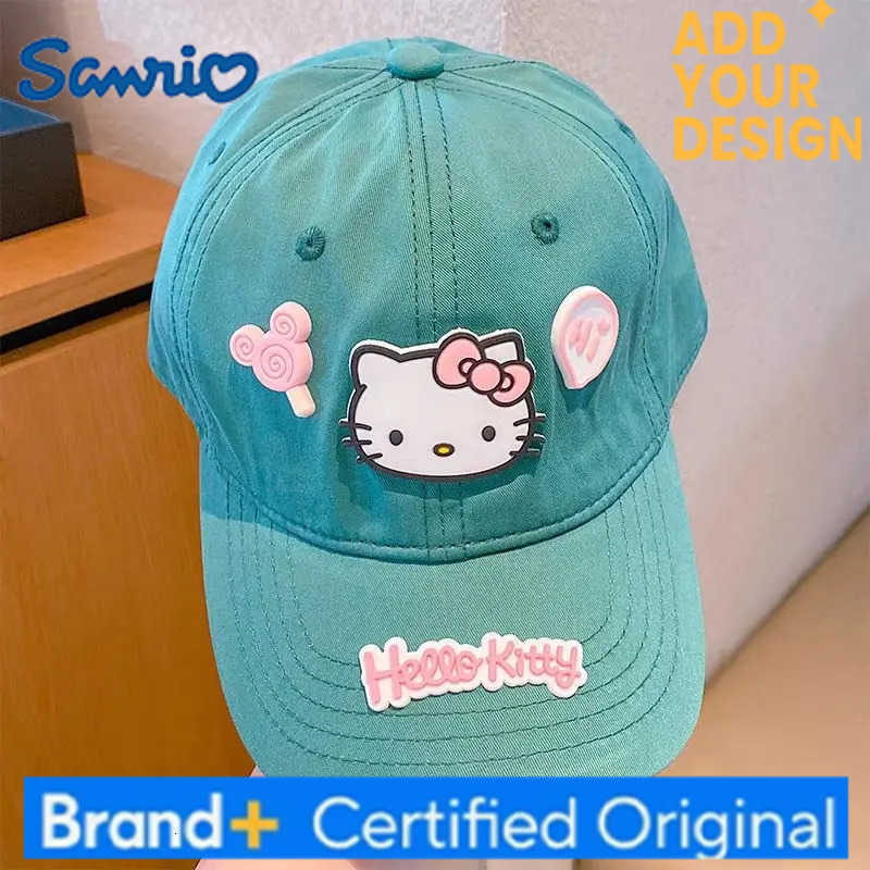 Sanrio New 2025 Hello Kitty Spring and Autumn Duck Tongue Hat Fashion High Beauty Childrens Clothing Accessories Sunshade Baseball Hat H251223 - view 4