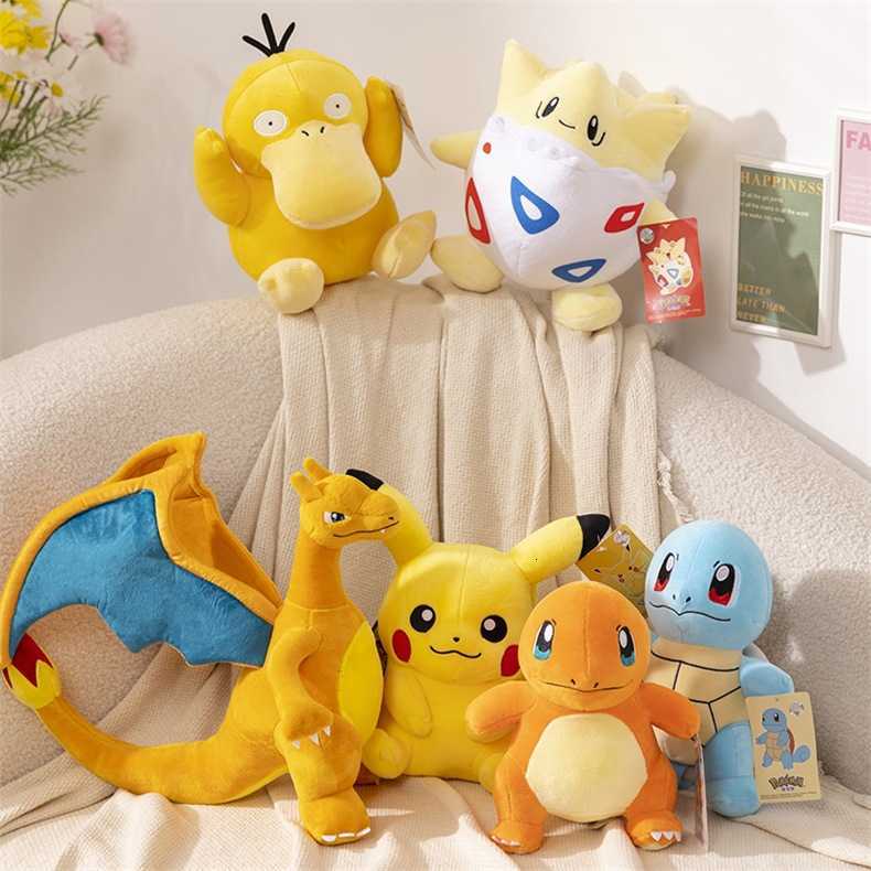 Official Pokmon Pikachu Plush Toy Bulbasaur Charmander Charizard Stuffed Animal L251222WFW3