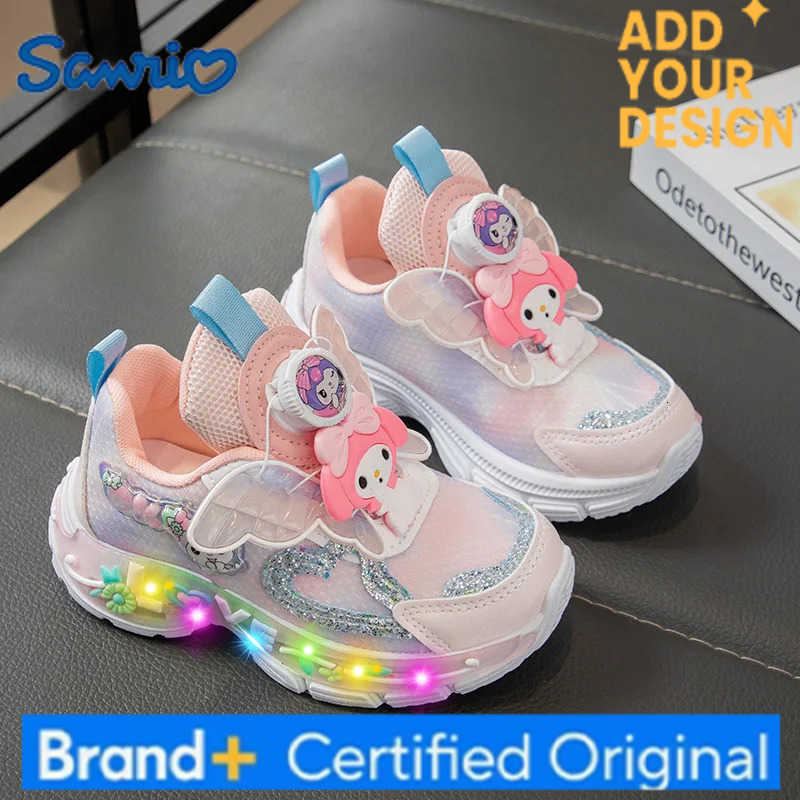 Sanrio Hot Girl My Melody Kawaii Fashion Spring and Autumn Seasons Sneakers Student Anime Cartoon Child Casual Shoes New Style H251223