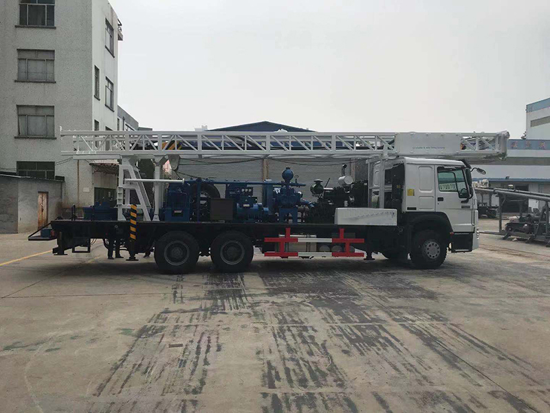 Horizontal Oil & Gas Drilling Rigs | Trailer-Mounted Mobile Rig 1000m 1500m 3000m Depth