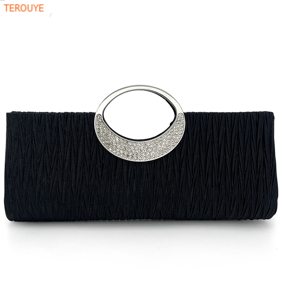 TREOUYE autumn new light luxury elegant handbag niche design diamond inlaid fashionable women's handbag trendy wallet