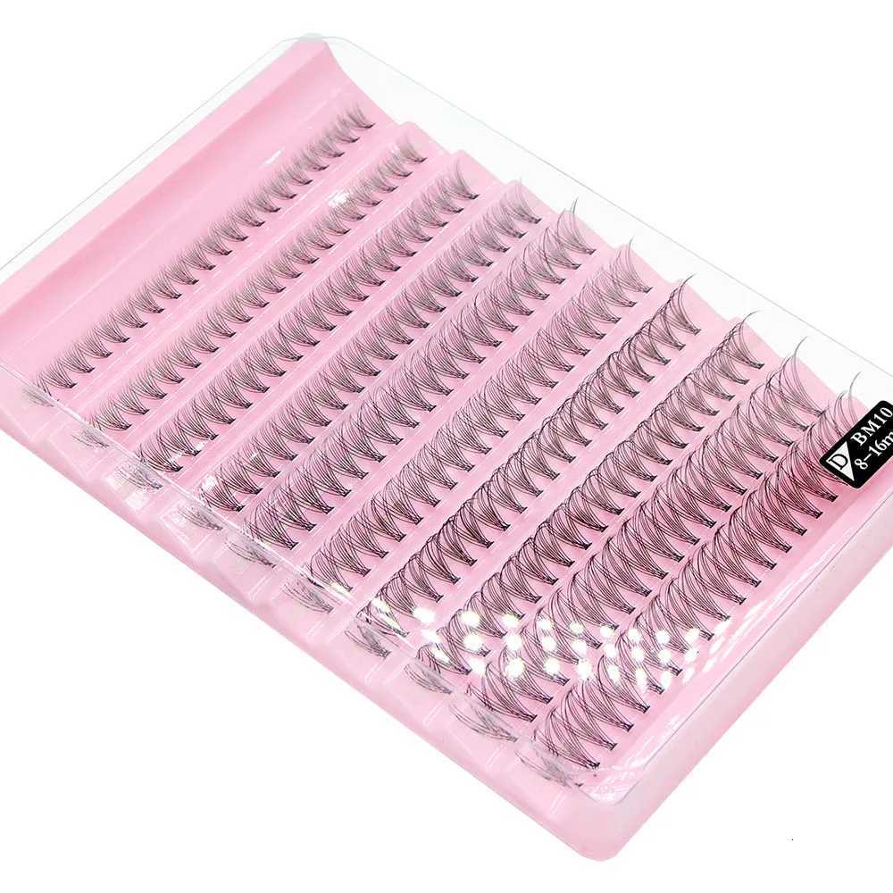 200pcs Super Bunch Natural Style 8-16mm Mix Eyelashes Cluster Russia Volume Eyelash Extension False Mink Lashes Makeup CIliosT251223