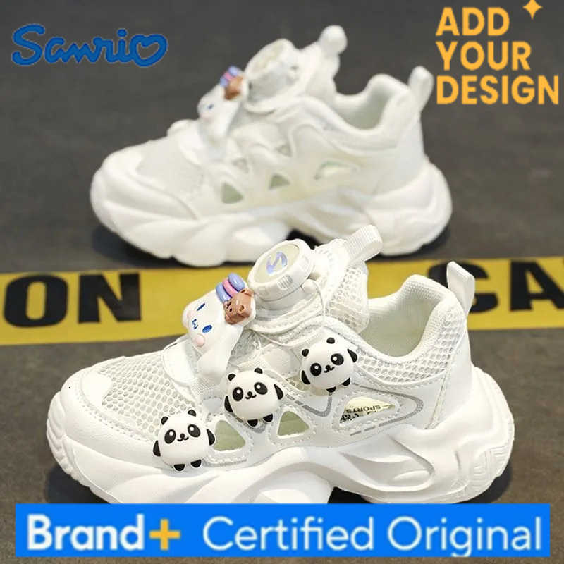 Sanrio Kawaii Cinnamoroll Kuromi Children Lovely Sneakers Comfortable Breathable Net Shoes Birthday Present for Girls H251223