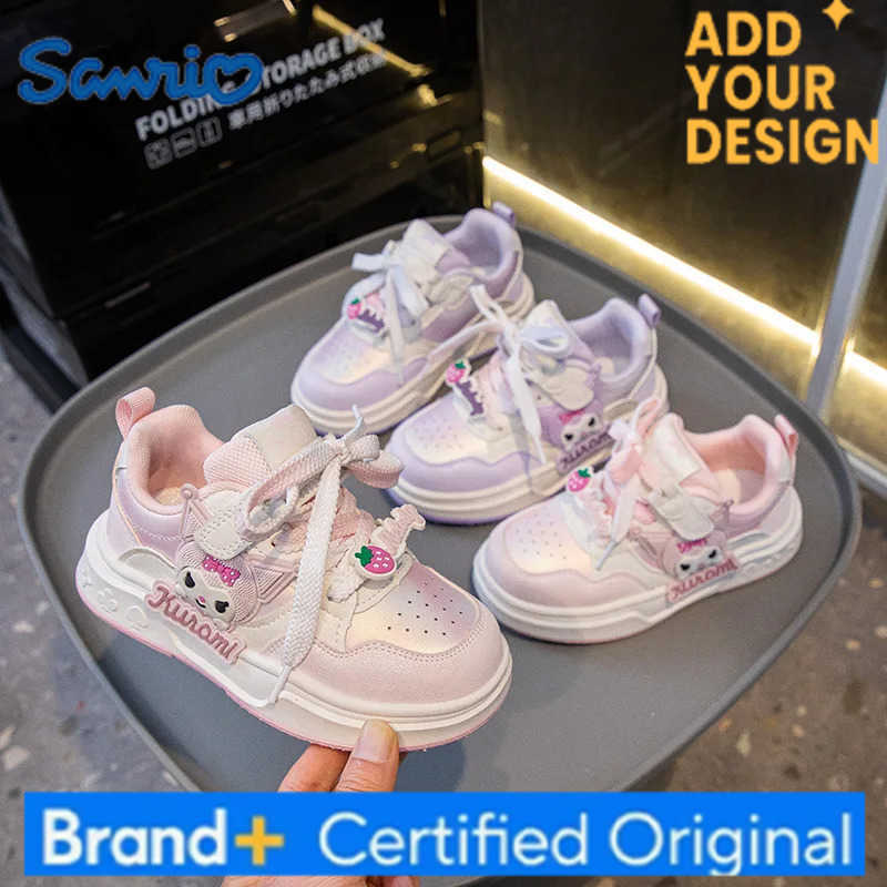 Sanrio Hot Girl Kuromi Fashion Lightweight Sneakers Student Cartoon Autumn Wear-Resistant Non-Slip Child Casual Shoes New Style H251223