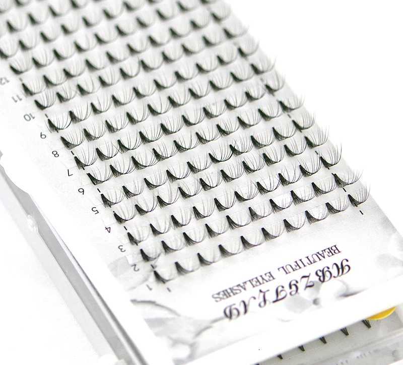 wholesale 16 lines volume 8-18mm 8D/10D/20D eyelash extensions 100 handmade synthetic hair russian volume lashes premade fansT251223