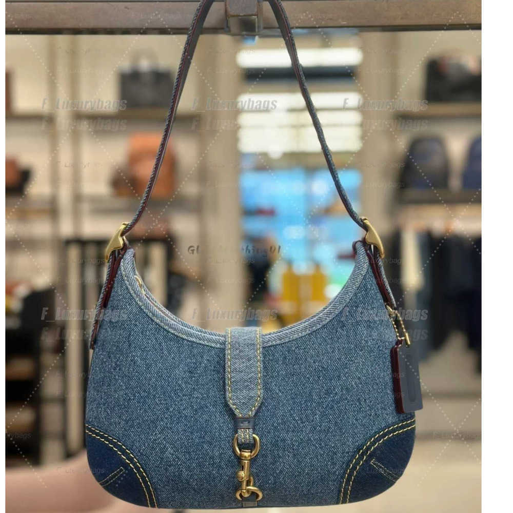 Evening Bags Hight 2 Quality Hobo 2 HAMPTONS half moon crossbody bags designer women hobos handbag leather underarm shoulder cross body Originals Totes wallet bag