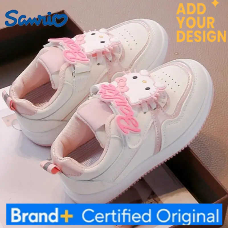 Sanrio Hot Girl Hello Kitty Kawaii Fashion Comfortable Sneakers Student Spring and Autumn Seasons Cartoon Child Casual Shoes New H251223