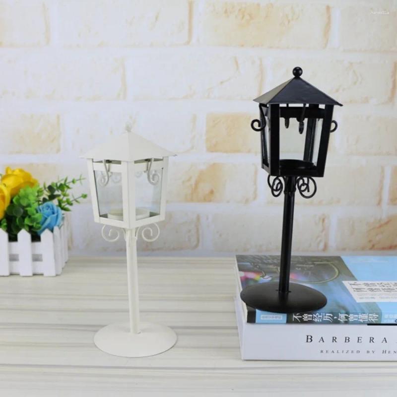 Candle Holders Candleholders Vintage Holder Simple European Style Romantic Candlestick Classical Luxury Lantern For Wedding H260310