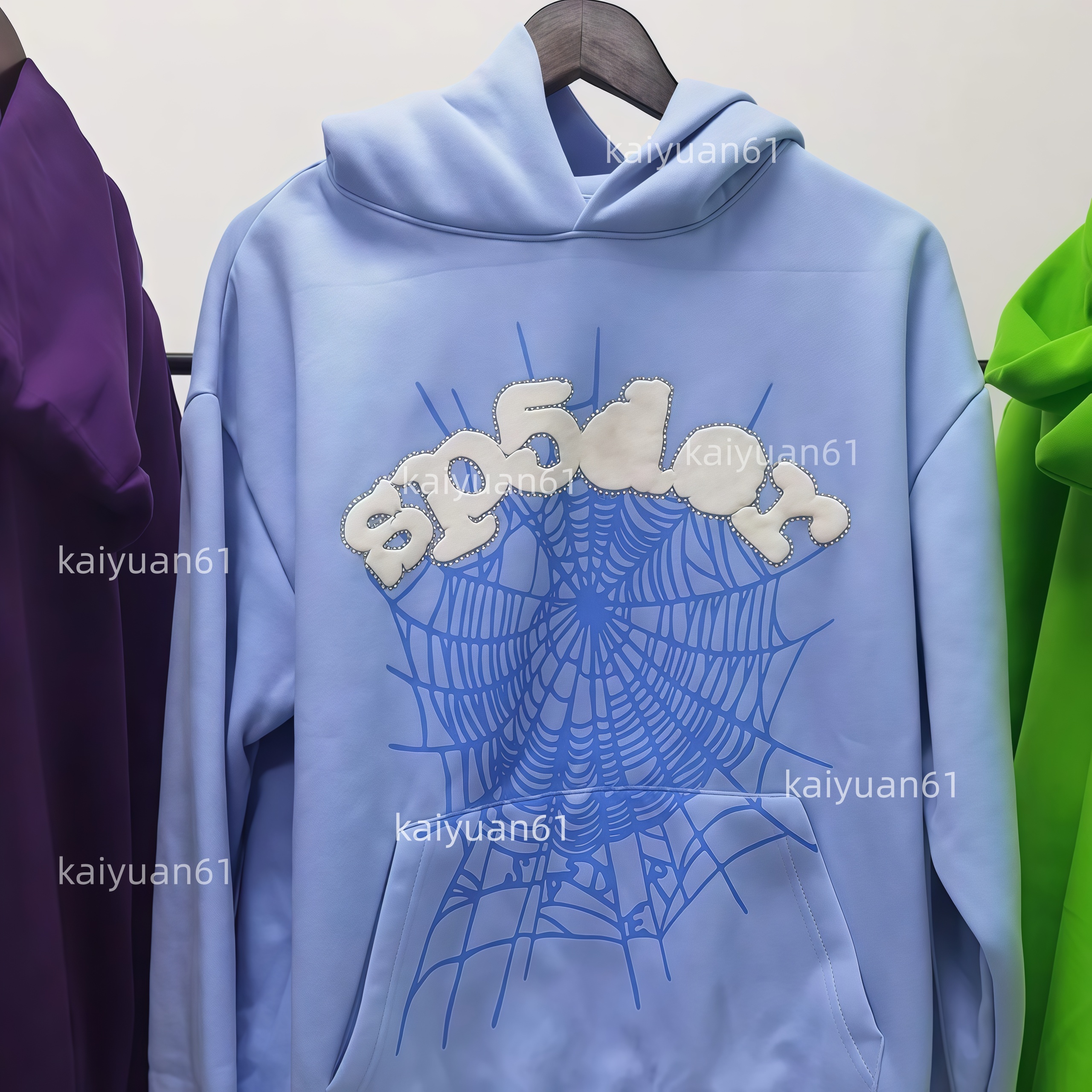 Spider Hoddie Mens Hip Hop Streetwear Man Womens Designers Spyder Hoodie Hoodys Street Pullover Sweatshirt sp5derhoodies High Quality Hoody Spider Hoodie Pant 9C6