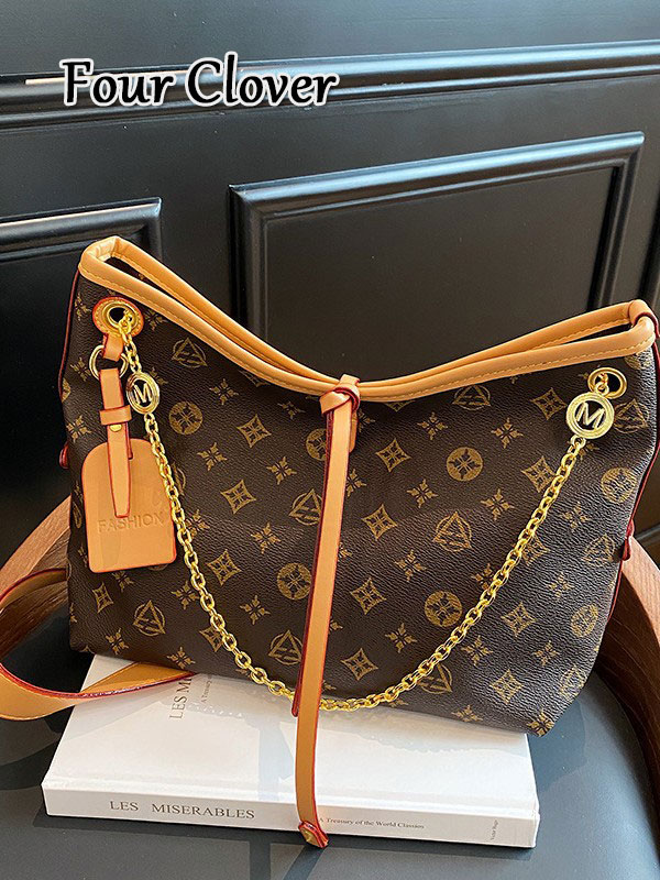2026 New luxury handbags for women, including handbags, shoulder bags, tote bags, printed casual underarm bags, and retro stylish large-capacity cross