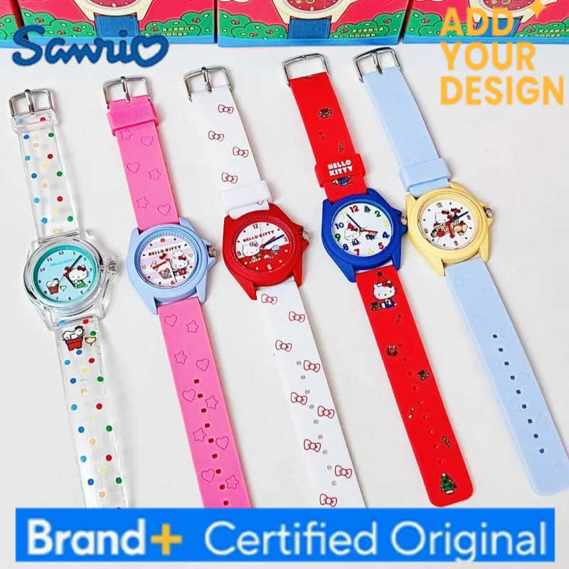 Sanrio Hello Kitty Childrens Fun Time Watch Blind Box - Cat Watch Gift for Best Friends Birthday Trendy Figure Toy Ornament H251223