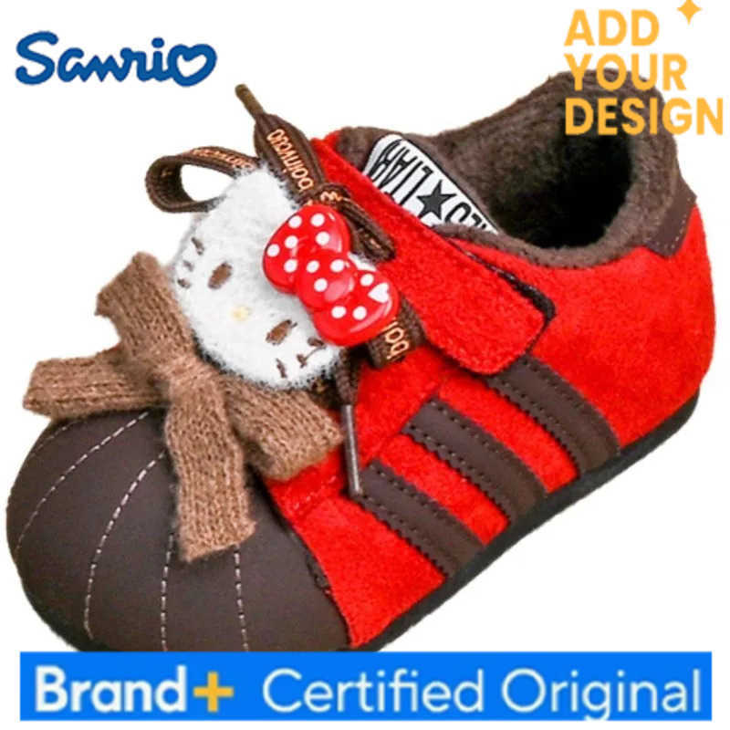 Sanrio Autumn and winter new Hello Kitty soft-soled breathable wear-resistant thickened casual shoes popular sports shoes H251223
