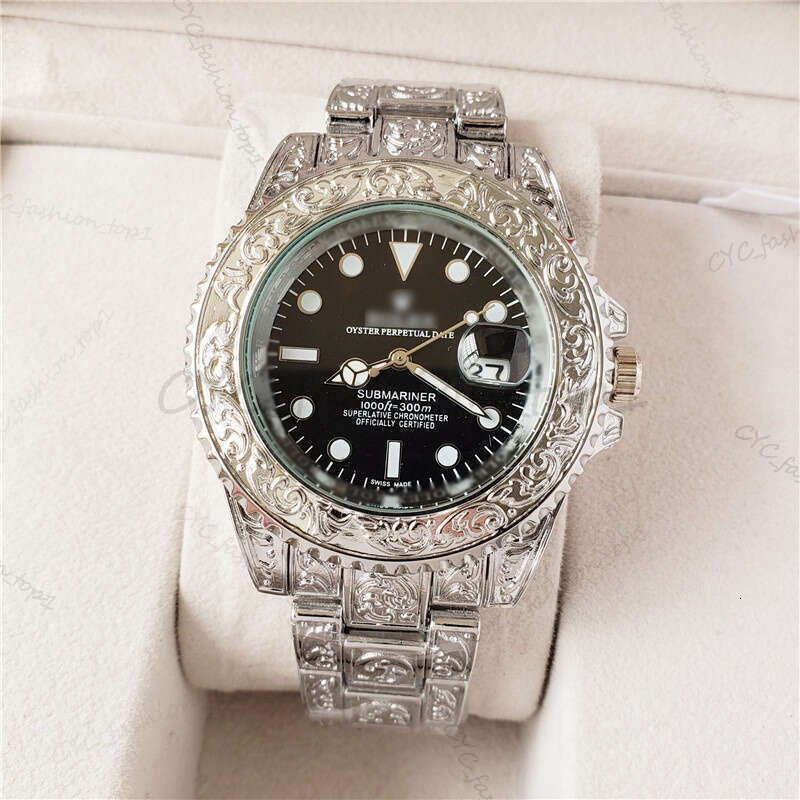 Roleex Watch Quartz Watch Men Reloj Watch Designer White Gold Roolex Orologio Shock-Resistant Waterproof Date Just Montres Business Lightweight Comfortable Bab