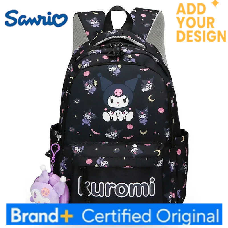Sanrio Primary Secondary School Junior and Senior High School Students handbag hello kitty kuromi boy girl Schoolbag Backpack H251223