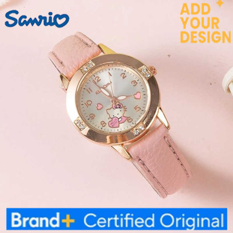 Sanrio Rose Gold Diamond Belt Watch Ladies Quartz Watch H251223