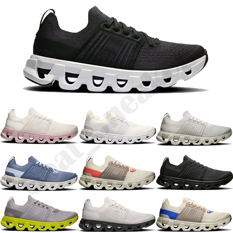 Buy Men Women Road Running Shoes swift 4 Cream Wolf Triple Black For Sale Designer Sneakers swift 3 Pear Metal Alloy Sneaker Trainers Sports Size 5-11.5