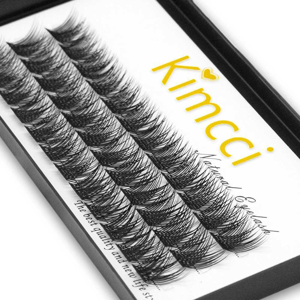 Kimcci 36 Bundles Mink Eyelash Extension Segmented False Bundles Eyelashes Natural 3D Russian Volume Faux Eyelashes IndividualT251223