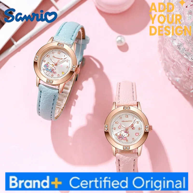 Sanrio Hello Kitty Watch Kawaii Kuromi Cinnamoroll Quartz Casual Fashion Melody WristWatch Women Kid Girl Children Birthday Gift H2512231