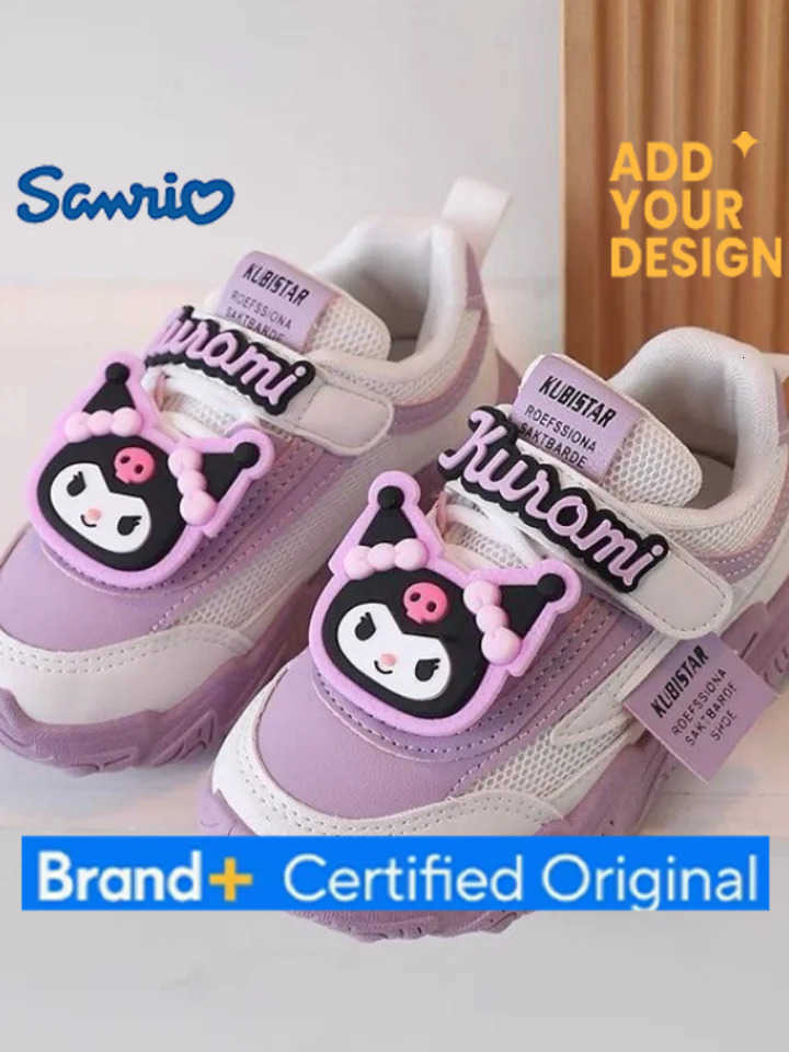 Sanrio Hot Girl Kuromi Kawaii Fashion Leisure Sneakers Student Autumn and Winter Anime Cartoon Child Clunky Sneaker New Style H251223