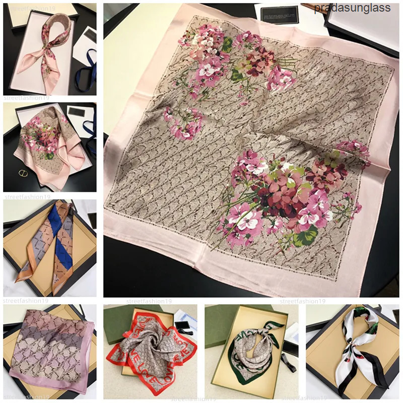 designer letters print floral silk scarf headband for women fashion long handle bag guccily gucciily gg scarves shoulder tote luggage ribbon head wraps square b MY11