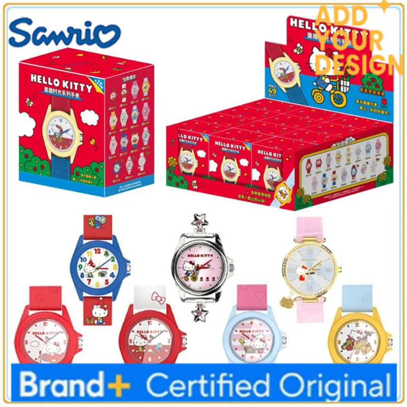 Sanrio TOPTOY Authentic in Stock Original Childhood Fun Time Watch Blind Box Anime Character Doll Collection Holiday Toys Gifts H251223