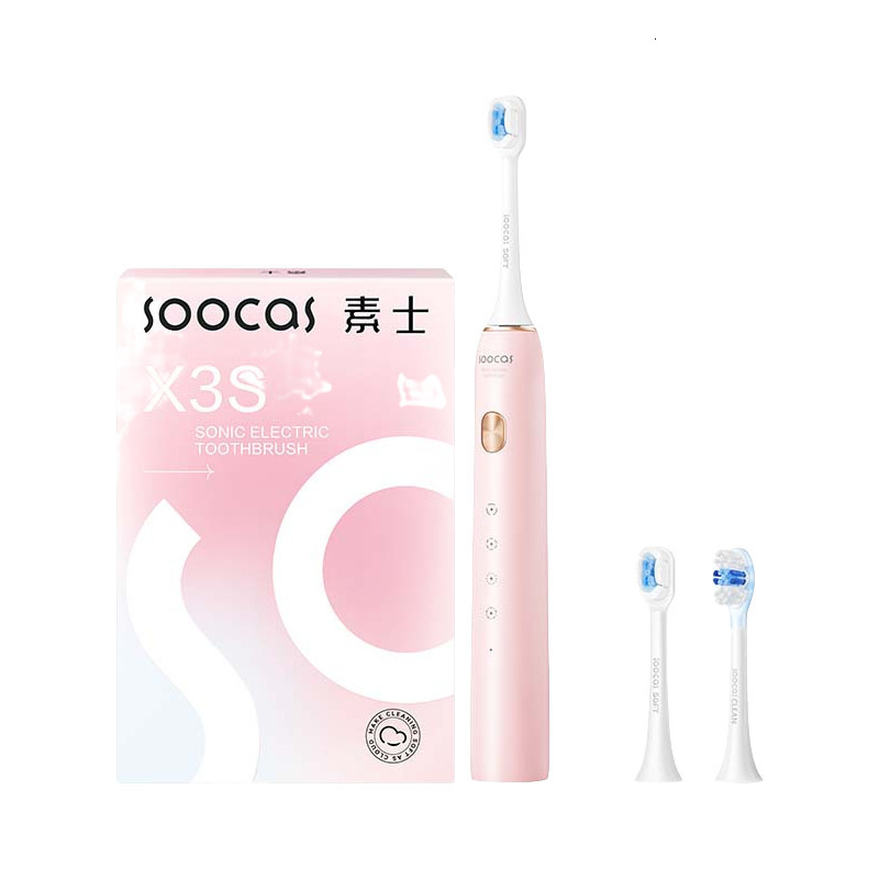 Toothbrush SOOCAS X3U Ultrasonic toothbrush USB charging waterproof with three heads suitable for adults 230720