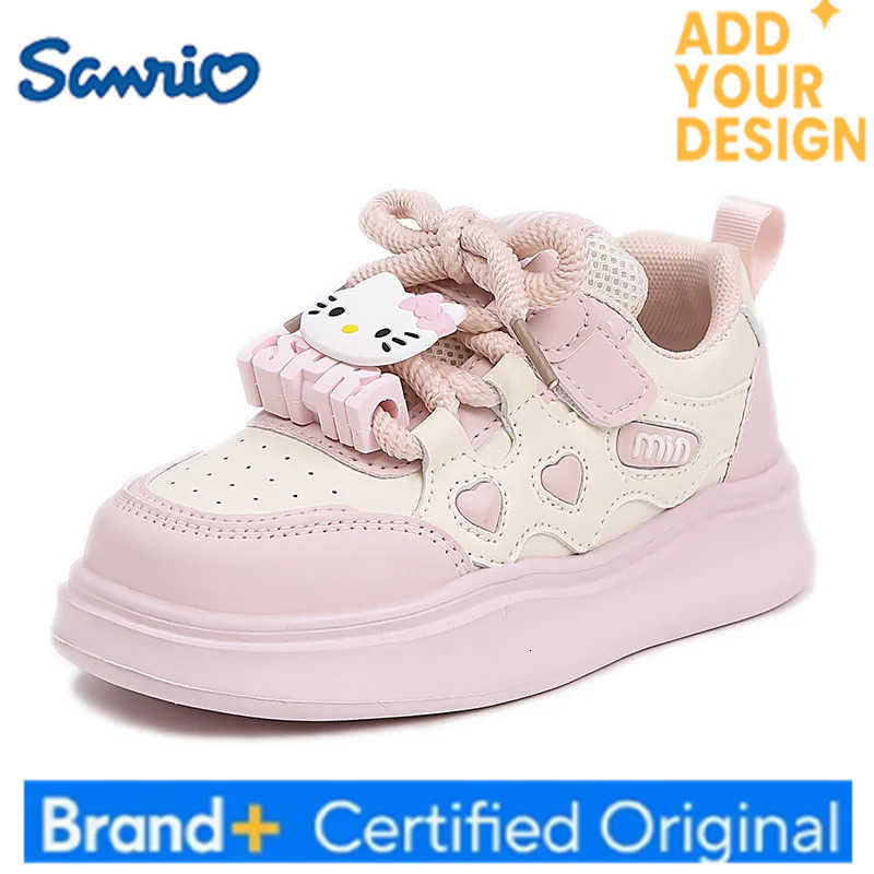 Sanrio Hot Girl Hello Kitty Kawaii Fashion Sneakers Student Autumn and Winter Anime Cartoon Non-Slip Child Leisure Sneakers New Style H251223