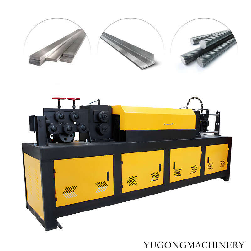 High Efficiency Rebar Straightening and Cutting Machine for Construction Site Steel Bar Processing Equipment with Automatic Feeding System