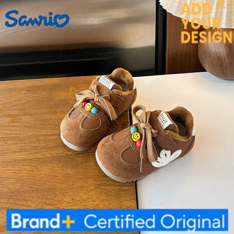Sanrio Children Shoes Fashion Style Versatile Kids Casual Shoes Warm Cotton Childrens Single Shoes2 025 Winter Cozy Snow Boots H251223