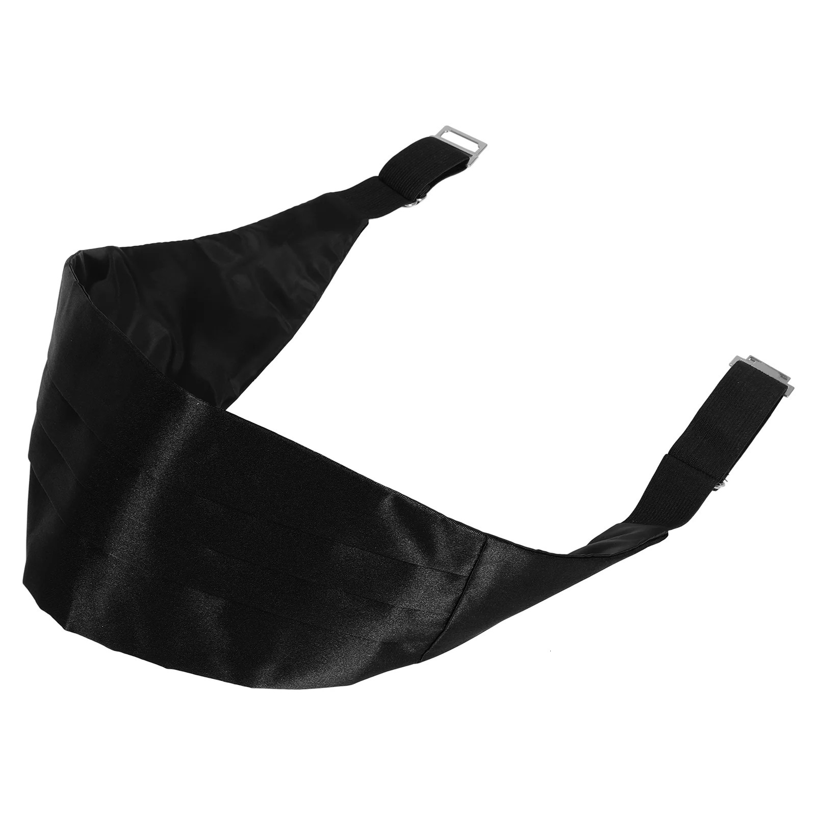 Satin Cumberbund Black Tuxedo Set Adjustable Belt Suit Men Accessories Bow Tie Waist Belt Formal Night Party formal cummerbund 251222