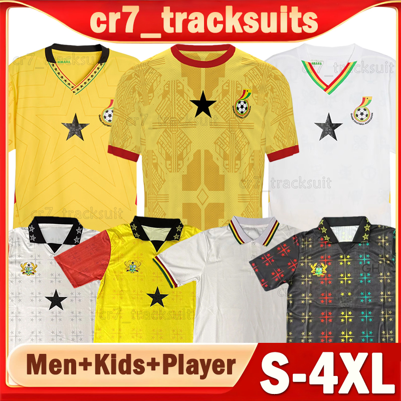 2025 26 Ghana Soccer Jerseys national football team J.AYEW NUAMAH FATAWU SEMENYO Football Shirts 2025 2026 WILLIAMS SEMENYO SULEMANA Player Version Men Uniforms