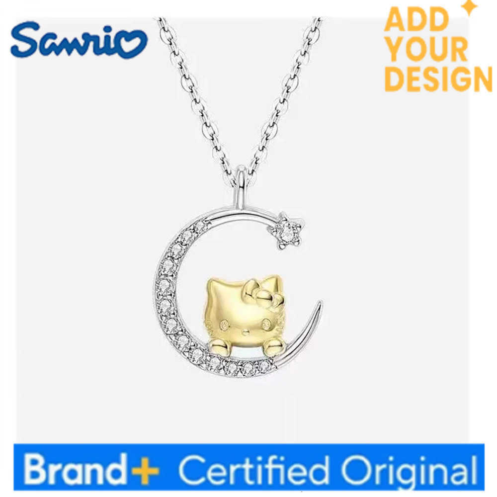 Sanrio 3pcs/set Kawaii Hello Kitty Women Watches Metal Diamond Bow Ladies Watch Girl Birthday Student Gifts With Necklace and bracelet H251223