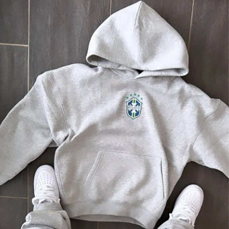 Y2K Hoodie Sets Men High Street Printed Suit Spring Autumn Straight Sweatpants Casual Streetwear American HipHop 251223
