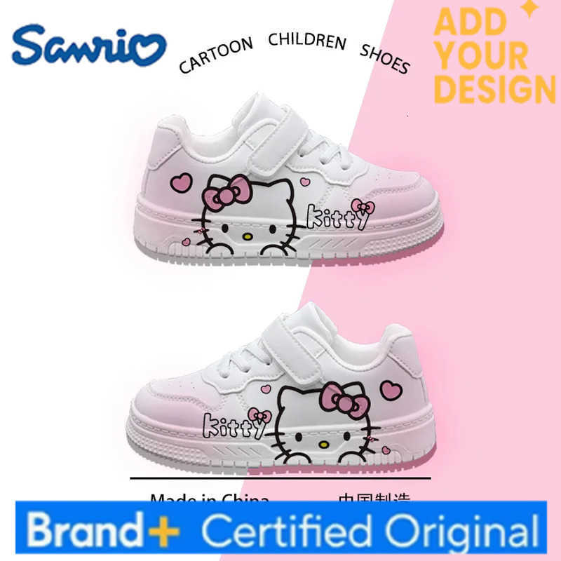 Sanrio 2025 Hello kitty girls Shoes sneakers for children Student Casual basketball shoes Kid Sneakers Running Fashion Sports Shoes H251223