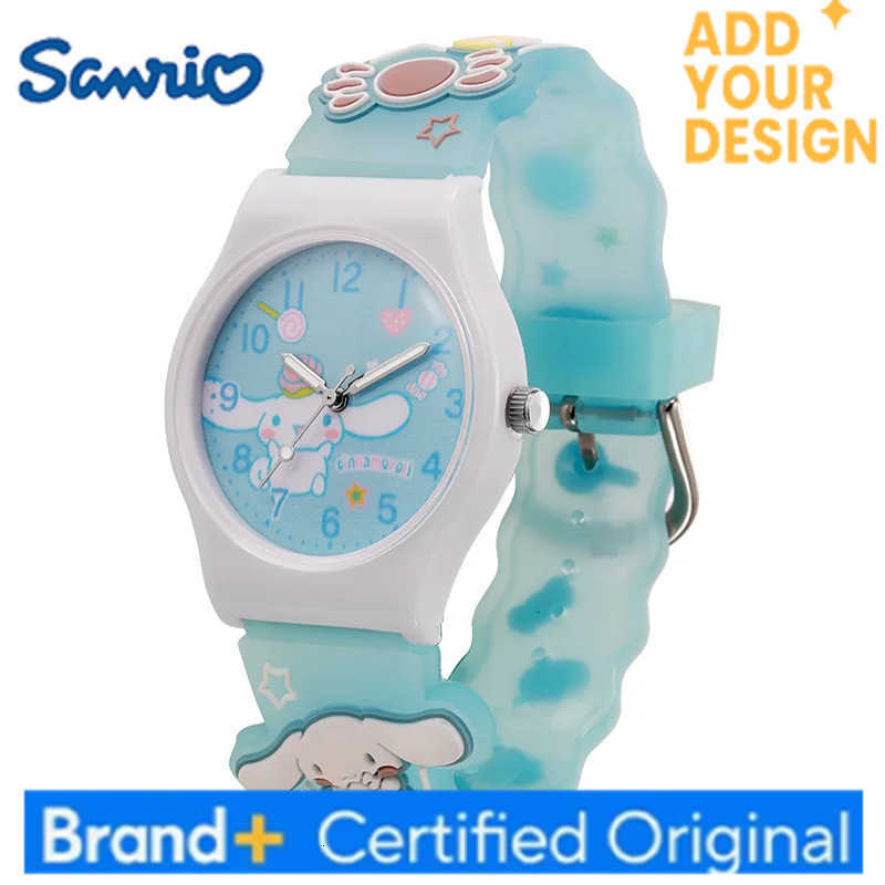 Sanrio New Miniso Watch Kawaii Hello Kitty Kuromi Ins Korean Student Watch Cartoon Anime Decoration Friend Birthday Gift H251223