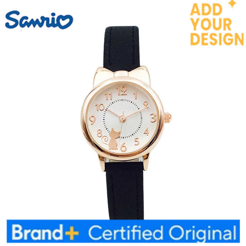 Sanrio UTHAI CQ04 Kids Children Watch Cat Multi-color Quartz watches clocks for Girls clock WristWatch rosette Watches Colorful H251223