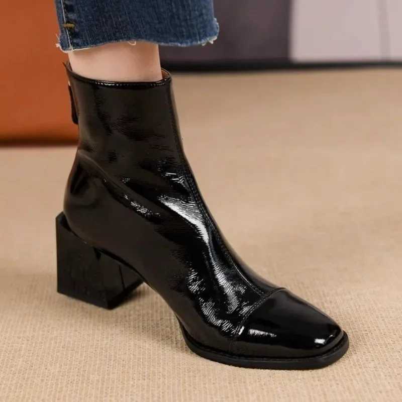 Ladies Shoes 2025 Brand Ankle Womens Boots Fashion Back Zipper Modern Boots Women New Plus Size Best Seller Shoes for WomenT251223