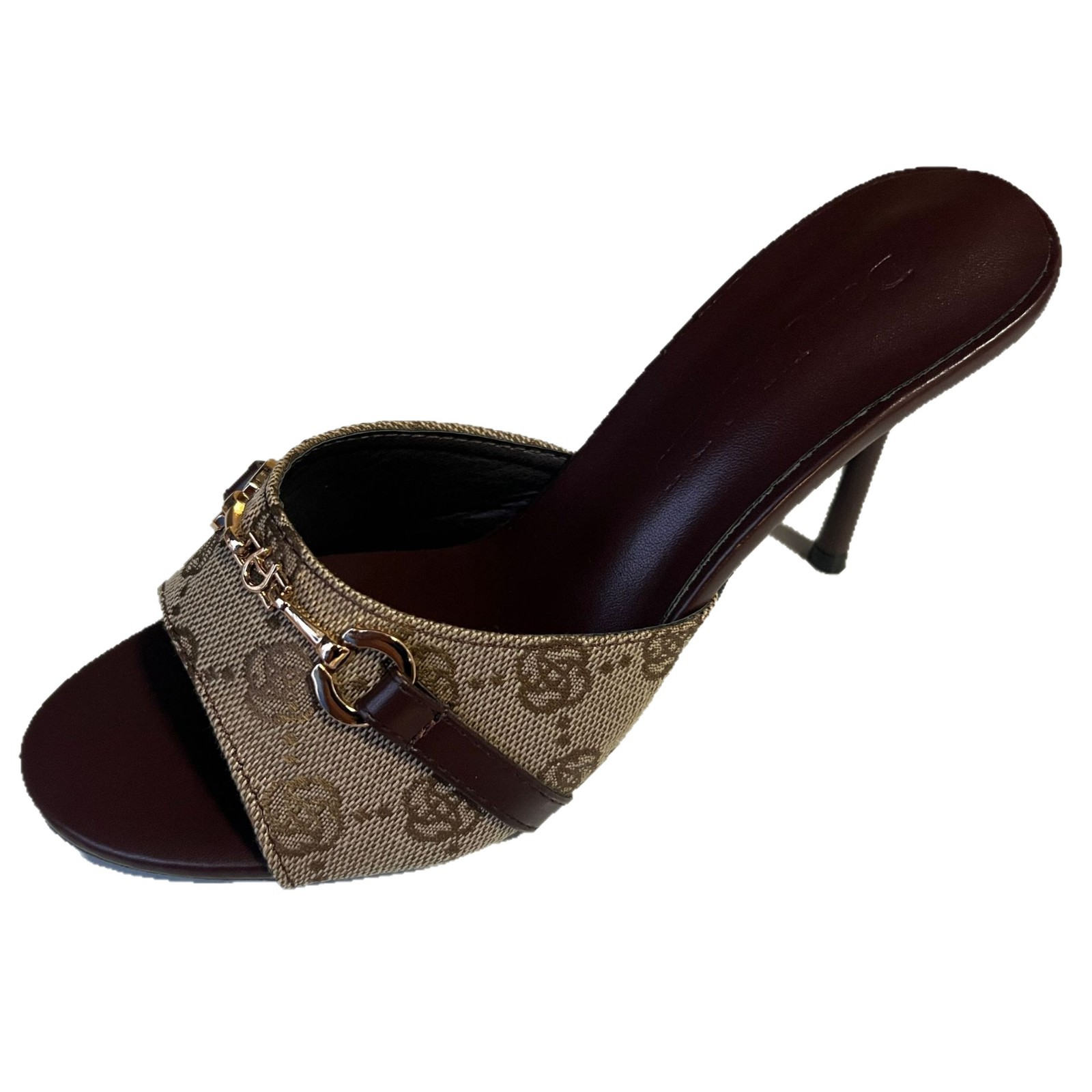 Mujer Wens Sexy Pointed Toe Sandals Spring Fashion Sgback Shoes 2024 New New Ladies High Heel Slippers Pumps Sandalias Z250326