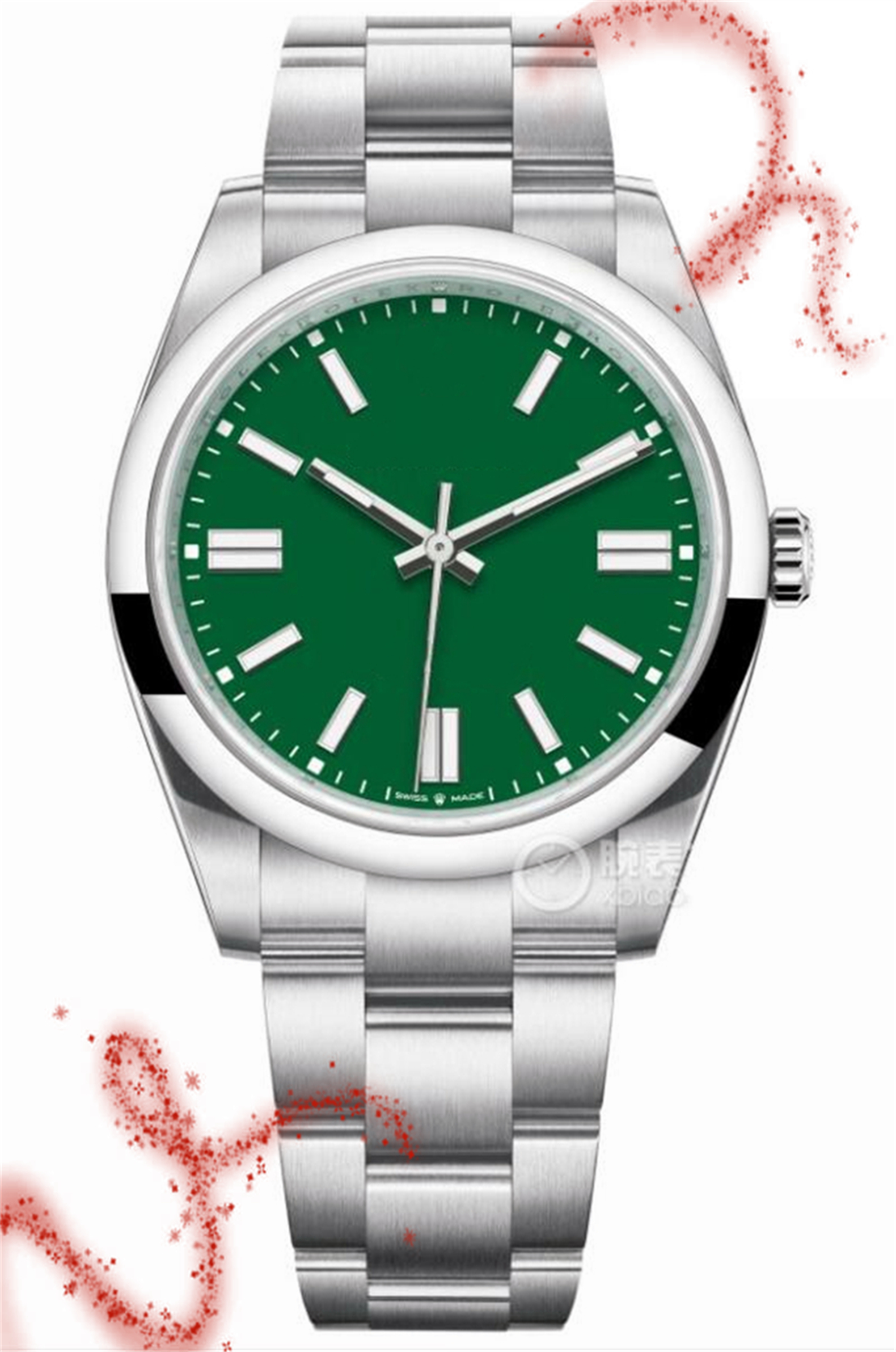 Mens women OYSTERity PERPETUALity Watches Automatic Quartz Movement Stainless Steel Watch womens Wristwatches waterproof Luminous montre de luxe #347