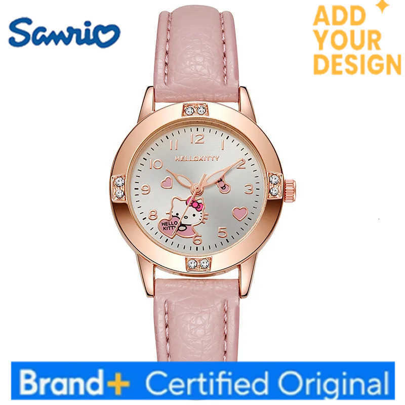 Sanrio surprise gift Childrens watches with diamond studded belts student watches womens quartz watches holiday gifts H251223